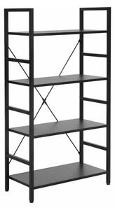 Raft Minto, 4 rafturi, negru