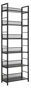 Raft Raw, 6 rafturi, negru