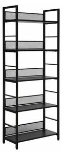 Raft Raw, 5 rafturi, negru