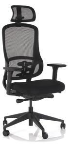 Scaun de birou Fiero, negru