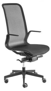 Scaun de birou Levego, negru