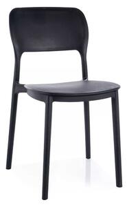Scaun de bucătărie Punto, negru