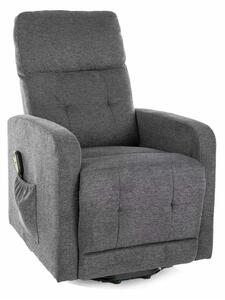Scaun reclinabil Lennox II, gri