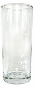 Pahar de sticla gradat pentru masurare bauturi, 100 ml, transparent, 15 cm