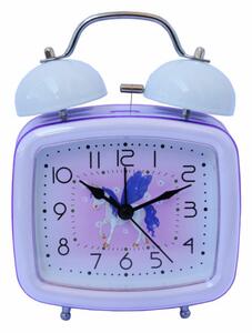 Ceas de masa desteptator pentru copii Pufo Joy, cu buton de iluminare cadran, 16 x 12 cm, model Unicorn