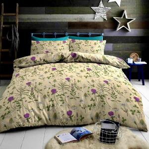 Lenjerie de pat din bumbac CLOVER crem Dimensiune lenjerie de pat: 70 x 90 cm | 140 x 200 cm