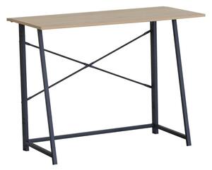 Birou pliabil, Siklo, Negru, 46x100x75.5 cm