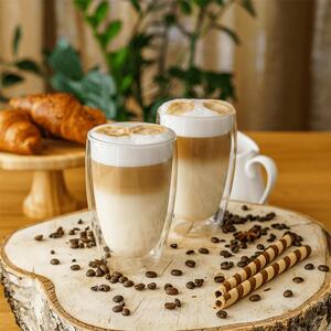KONDELA Pahar pentru caffé latte, 2 buc., 450 ml, HOTCOOL TYP 2