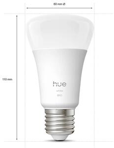Set de 4 becuri LED reglabili Philips Hue WHITE E27/7W/230V 2700K