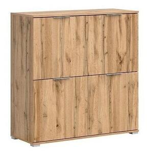 Bufet Tivetra 103, Stejar Wotan, PAL laminat, 106x104x41cm, 47 kg