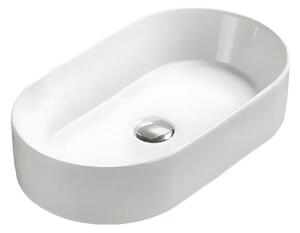Lavoar pe Blat Bagdad 52.5x30cm, Alb, Ceramica