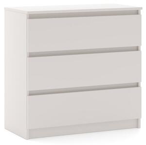 Comodă SIMPLE 80 cm 3 sertare cașmir