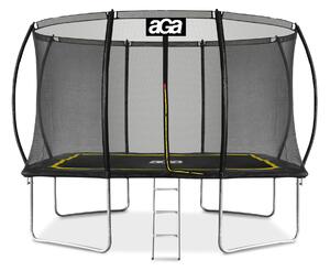 Trambulină dreptunghiulară Aga 244x335 cm Negru/Galben