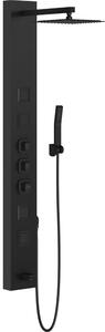 Mexen Orco, panou de dus, negru, 7607-03-70