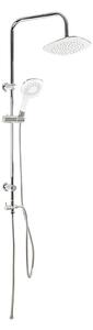 Coloana de dus cu para fixa si mobila Diplon BGQ1611, 1m, 5 Functii, Alama, Crom