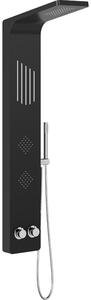 Mexen Navas, panou de dus, negru, 7627-02-70