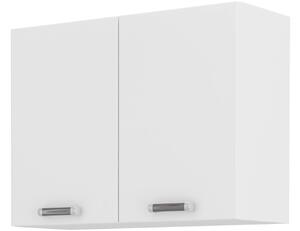 Dulap superior de bucătărie Oran 80 G 60 2F (alb). 1033038