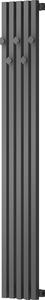 Mexen, Calorifer decorativ de baie Mexen Flux 1500 x 240 mm, 450 W, antracit - W127-1500-240-00-66