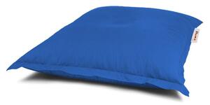Fotoliu perna Cushion Pouf, poliester, albastru, 100x100 cm