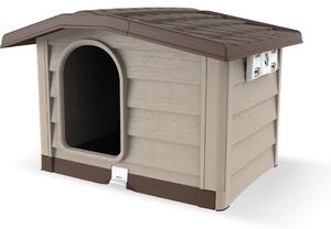 Doghouse Bungalow bej, 89 x 75 x 62 cm