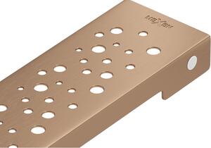 Mexen Flat M12 masca pentru scurgere liniară 100 cm, cupru periat - 1C21100