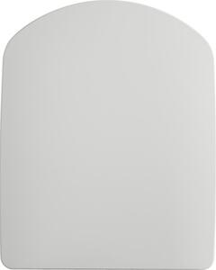 Capac WC cu închidere lentă Gala Smart duroplast alb 44x36 cm
