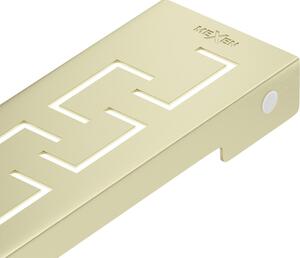 Mexen Flat M15 mască pentru scurgere liniară 50 cm, aurie periată - 1A24050