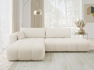 Colțar Comfivo Laurus III, Funcția de dormit, Spațiu de depozitare, 262x145x82cm, 106 kg, Picioare: Plastic