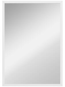 HOMCOM Oglindă Dreptunghiulară de Perete cu Cârlige, Sticlă și MDF, 60x80 cm, Negru | Aosom Romania