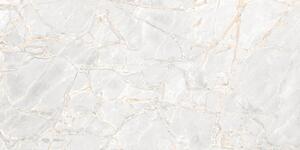 Mexen Rubble Bianco gres glazurat rectificat G1, placă pardoseală-perete 120 x 60 cm, carving - TL401-120-060-00
