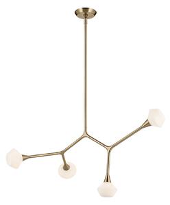Lustră Pendul KICHLER, Cassius, Bronz / Alamă Veche, Camera de zi, Metal, Modern