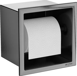 Mexen X-Wall-P suport pentru hârtie igienică, gun gray periat - 19E3