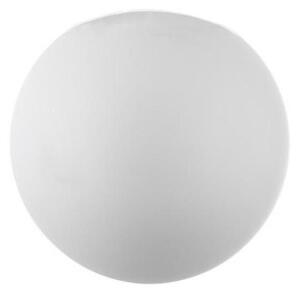 Abajur de rezervă din sticlă ITALUX RAVENA E27 d. 15 cm alb