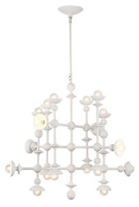 Quintiesse QN-CADENCE18-WHT - Candelabru cu tijă CADENCE 18xE14/40W/230V alb