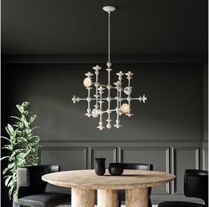 Quintiesse QN-CADENCE18-WHT - Candelabru cu tijă CADENCE 18xE14/40W/230V alb