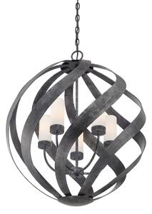 Quintiesse QN-BLACKSMITH-5P-OBK - Lustru exterior BLACKSMITH 5xE14/40W/230V IP44 negru