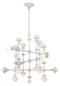 Quintiesse QN-CADENCE18-WHT - Candelabru cu tijă CADENCE 18xE14/40W/230V alb