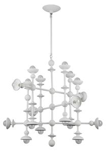 Quintiesse QN-CADENCE18-WHT - Candelabru cu tijă CADENCE 18xE14/40W/230V alb