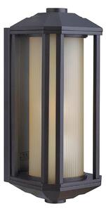 Quintiesse QN-CASTELLE-M-BZ - Aplică de perete pentru exterior CASTELLE M, 1xE27/60W/230V, IP44, neagră