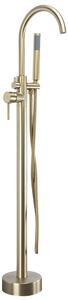 Baterie de podea Rea Lungo brush gold