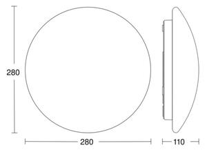 Steinel 056063 - LED Lampă exterior cu senzor RS PRO LED/9,5W/230V IP54