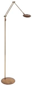 Steinhauer Lampadar LED Zenith2, 1 bec, bronz, CCT, telecomandă, reglabil, Bronz / Alamă Veche, Camera de zi / sufragerie, Metal, Modern