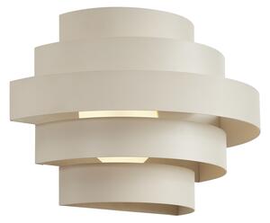 Lampă de perete modernă bej, incl. LED, cu 3 trepte de intensitate luminoasă - Lines