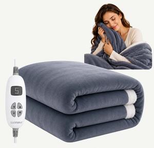 Patura electrica cu incalzire si telecomanda, 10 trepte, 180x130 cm, G