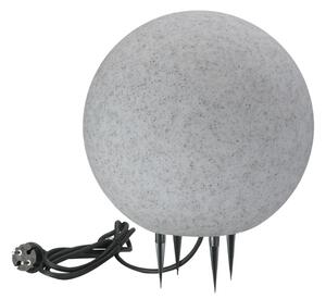 Lampă de exterior ARGENTO 1xE27/15W/230V d. 30 cm IP65 gri