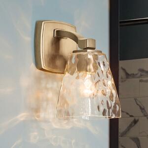 KICHLER Aplică de perete Marant, bronz deschis/transparent, înălțime 24 cm, IP44, LED G9, Bronz / Alamă Veche, Baie, Metal, Modern, Priză de perete top