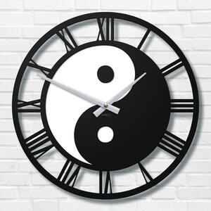 DUBLEZ | Ceas de perete cu imaginea Yin Yang