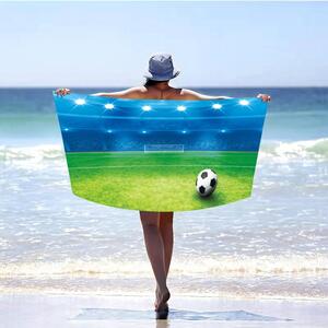 Prosop de plajă pentru iubitorii de fotbal Lățime: 100 cm | Lungime: 180 cm