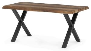 CT-F4312 OLW natúr MDF dohányzóasztal 60 × 120 cm