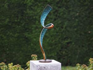 Sculptura HELIX, Bronz, 56 x 13 x 13 cm